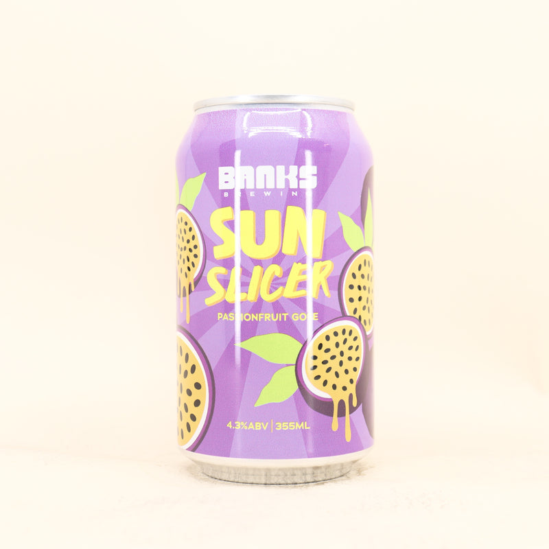 Banks Sun Slicer Passionfruit Gose Can 355ml
