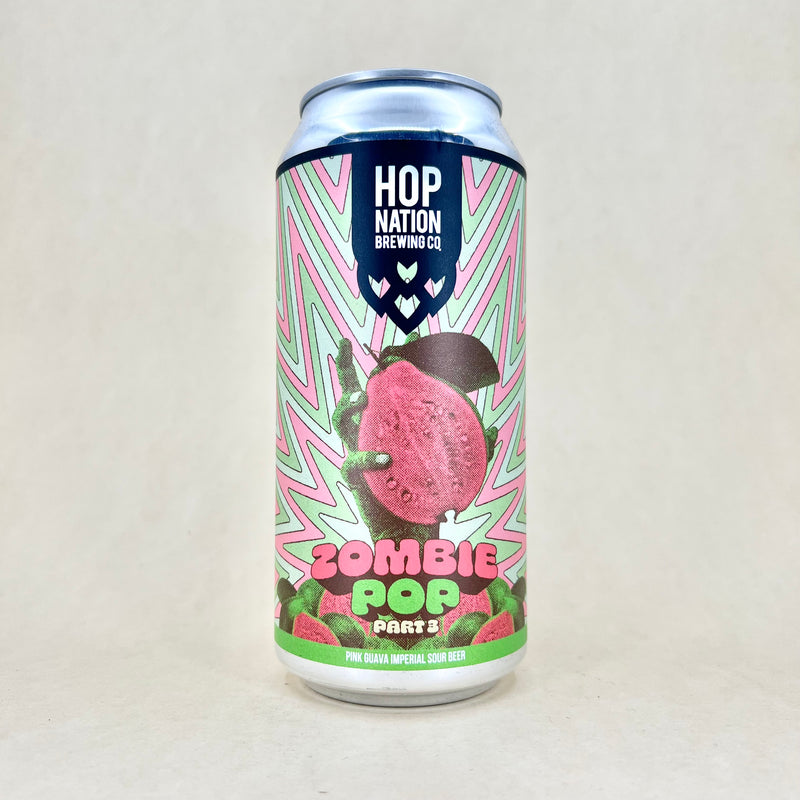 Hop Nation Zombie Pop Pink Guava Imperial Sour Can 440ml