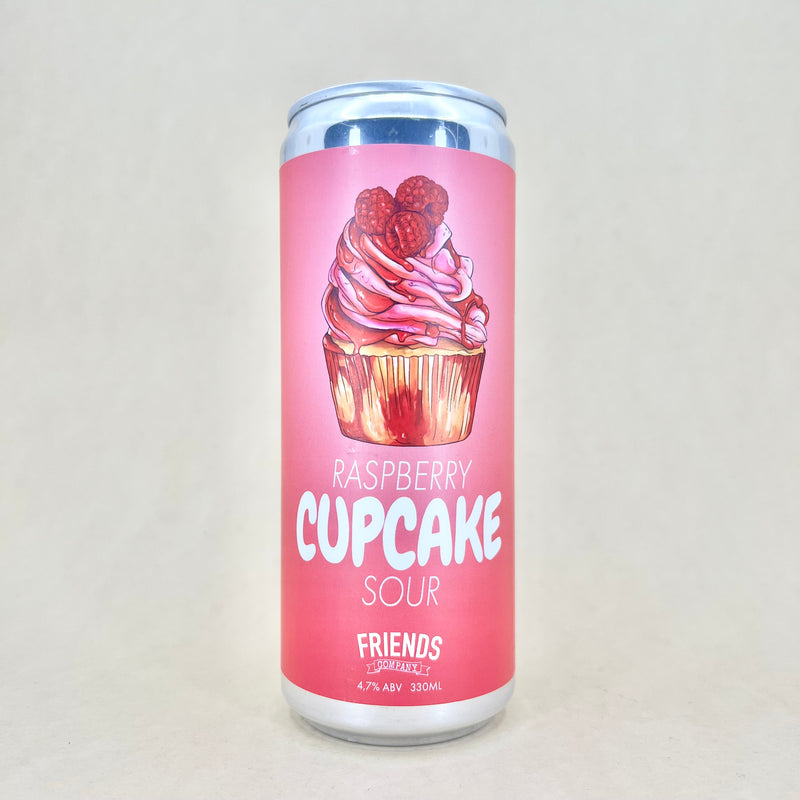 Friends Raspberry Cupcake Sour Can 330ml