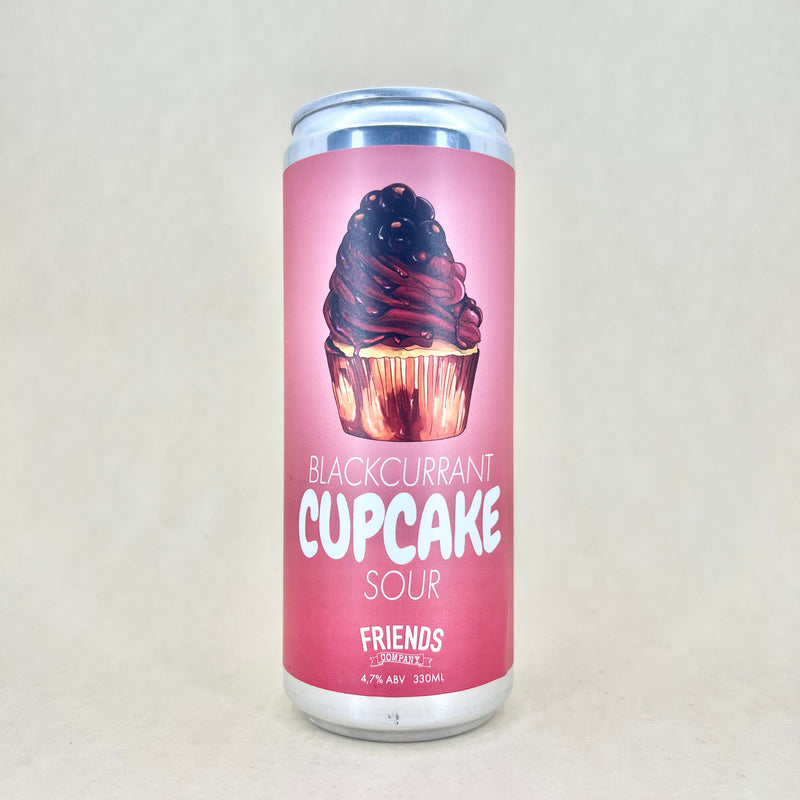 Friends Blackcurrant Cupcake Sour Can 330ml
