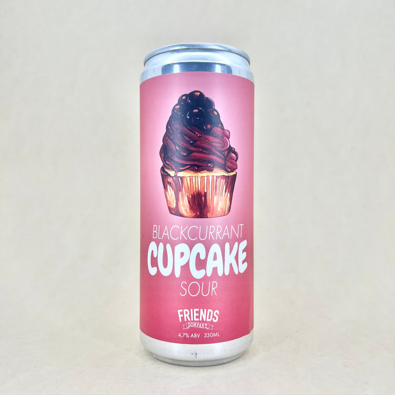 Friends Blackcurrant Cupcake Sour Can 330ml