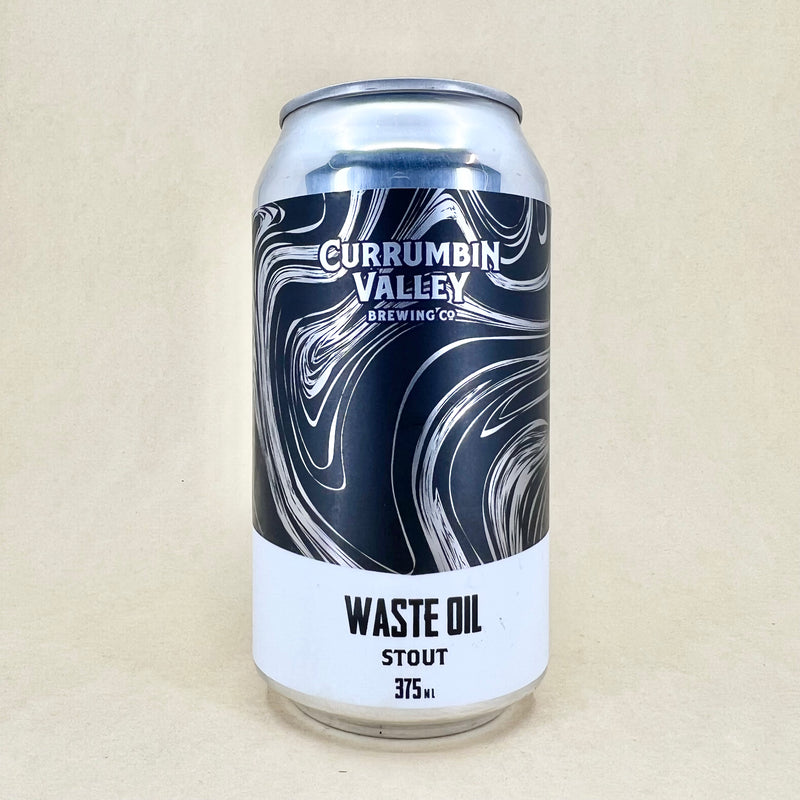 Currumbin Valley Waste Oil Stout Can 375ml