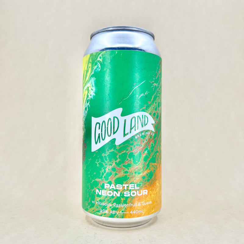 Good Land Pastel Neon Sour Hibiscus Passionfruit & Guava Can 440ml