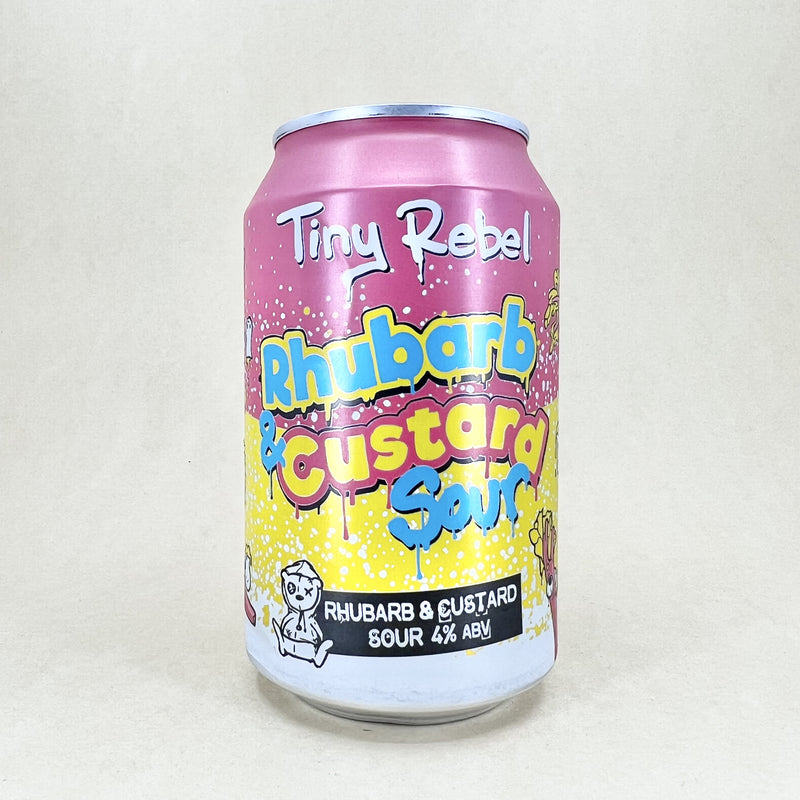 Tiny Rebel Rhubarb & Custard Sour Can 330ml