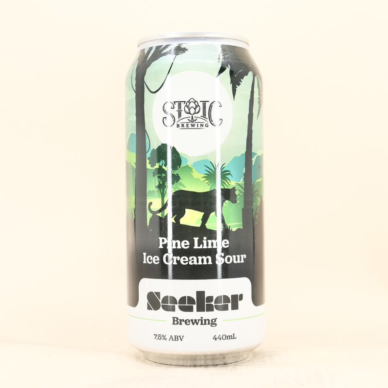 Seeker x Stoic Brewing Pine Lime Ice Cream Sour Can 440ml