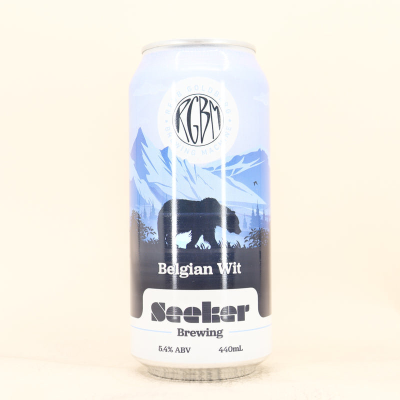 Seeker x RGBM Belgian Wit Can 440ml