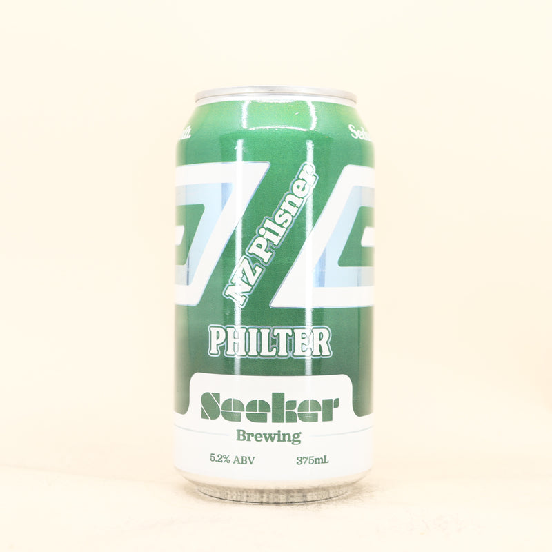 Seeker x Philter NZ Pilsner Can 375ml