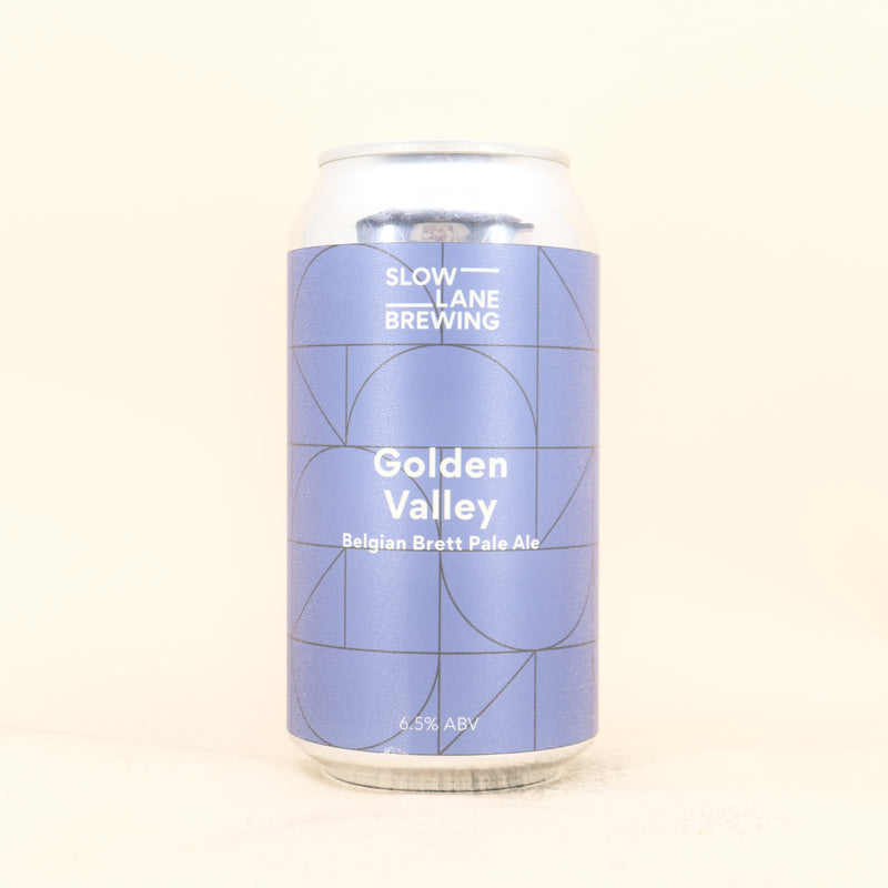 Slow Lane Golden Valley Belgian Brett Pale Can 375ml