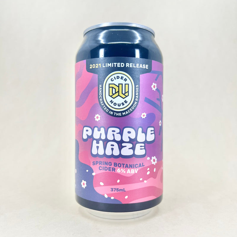 Darraweit Valley Purple Haze Botanical Cider Can 375ml
