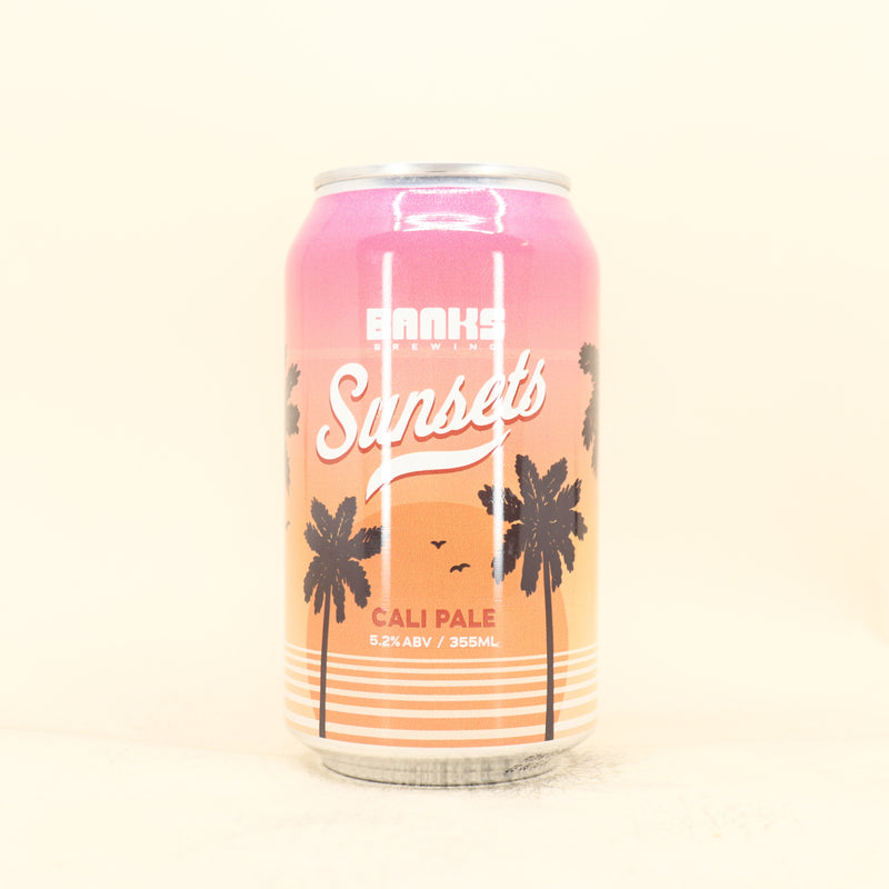 Banks Sunsets Cali Pale Can 355ml