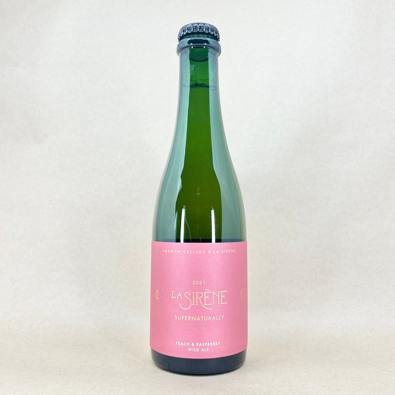 La Sirene Supernaturally Peach & Raspberry Bottle 375ml