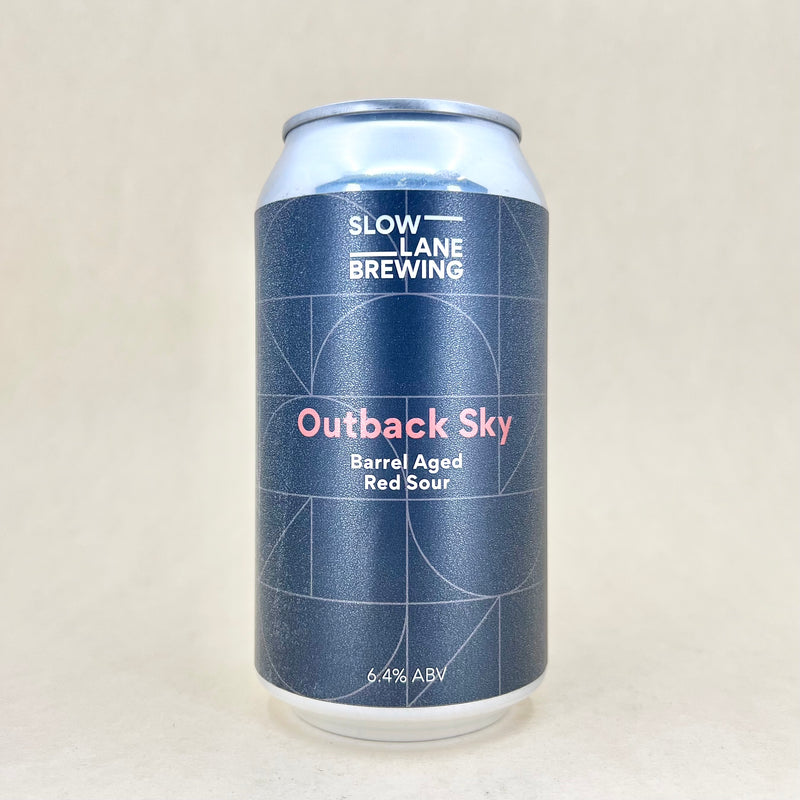 Slow Lane Outback Sky Barrel-Aged Red Sour Can 375ml