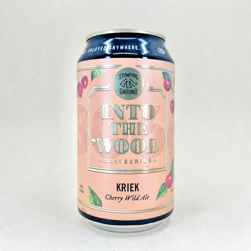 Stomping Ground Into The Wood Kriek Cherry Wild Ale Can 355ml