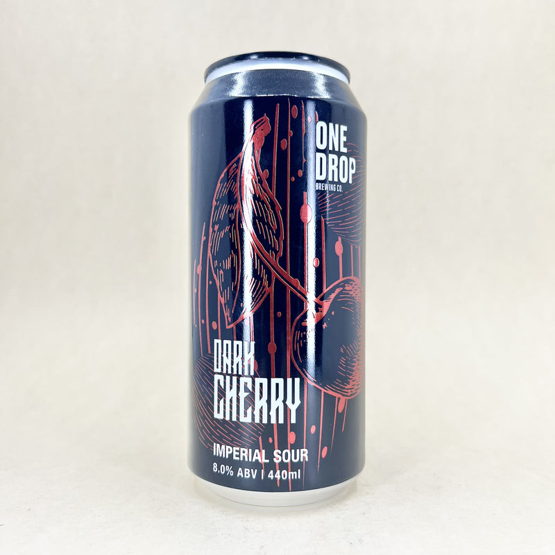 One Drop Dark Cherry Imperial Sour Can 440ml
