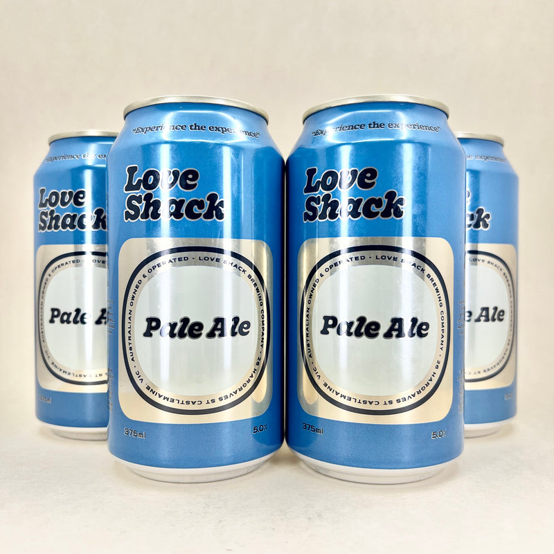 Love Shack Pale Can 375ml 4 Pack