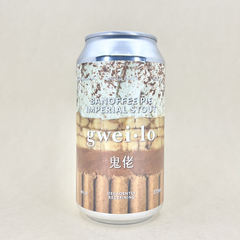 Gweilo Banoffee Pie Imperial Dessert Stout Can 375ml