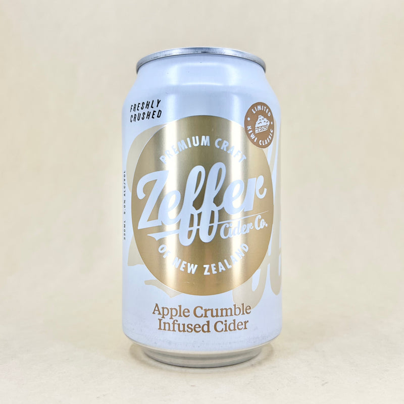 Zeffer Apple Crumble Cider Can 330ml