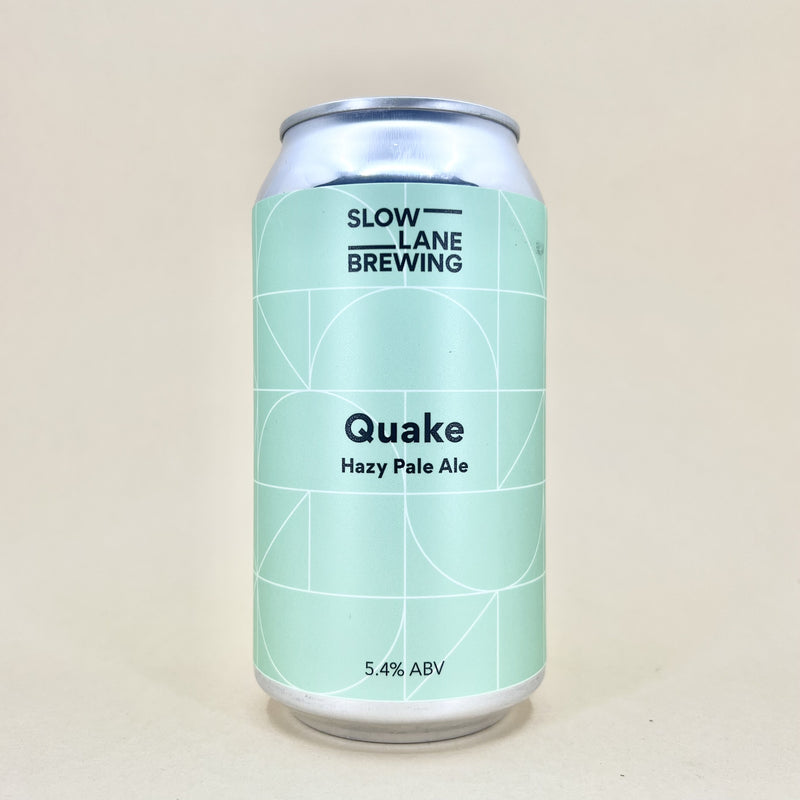 Slow Lane Quake Hazy Pale Ale Can 375ml