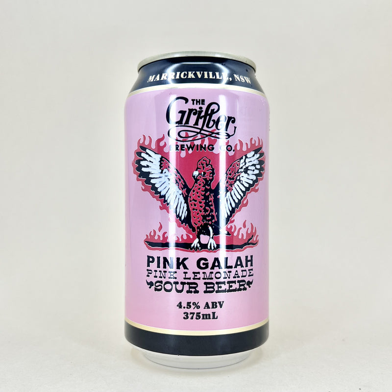 Grifter Pink Galah Pink Lemonade Sour Can 375ml