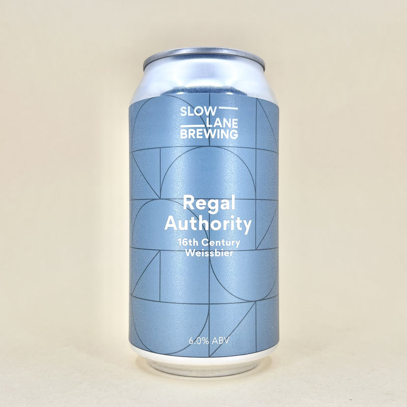 Slow Lane Regal Authority Weissbier Can 375ml