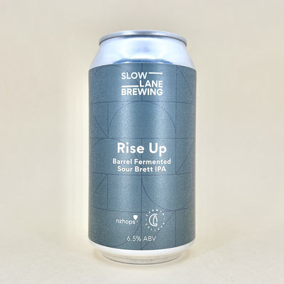 Slow Lane Rise Up Sour Brett IPA Can 375ml