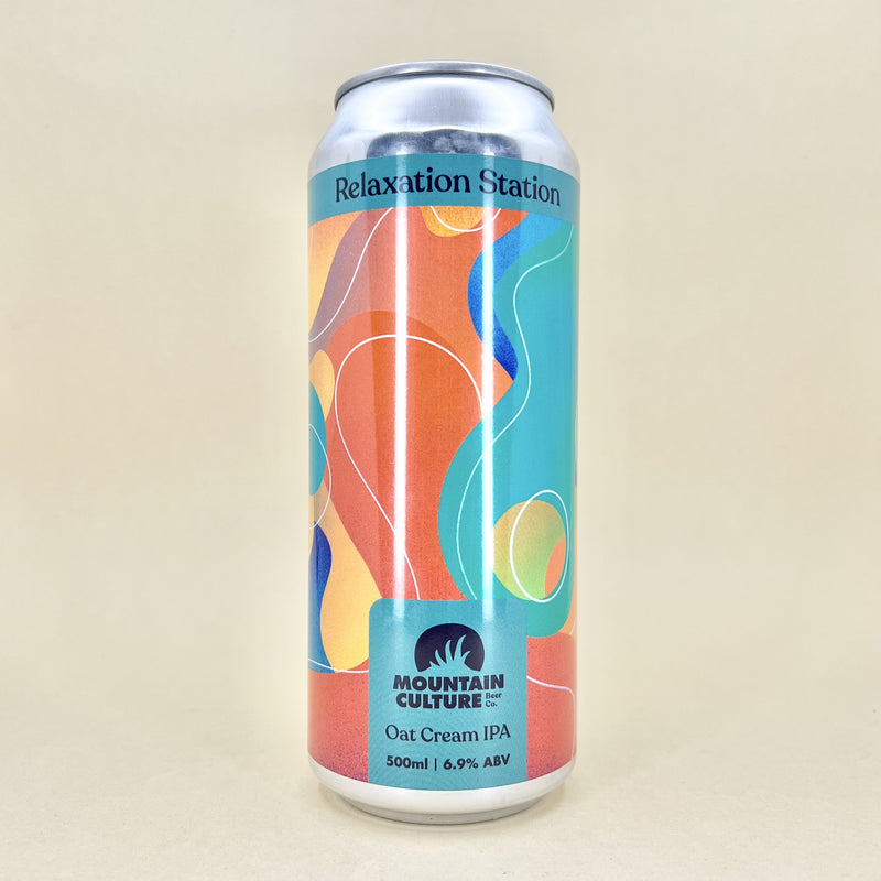 Mountain Culture Relaxation Station Oat Cream IPA Can 500ml