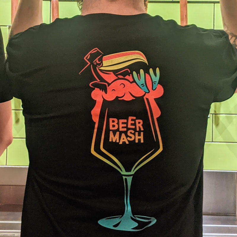 Beermash Toucan Tee Black Small