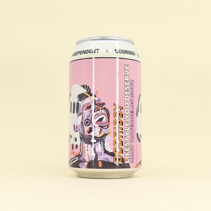 Bodriggy Lifestyle You Deserve Hazy Watermelon Sour Can 355ml