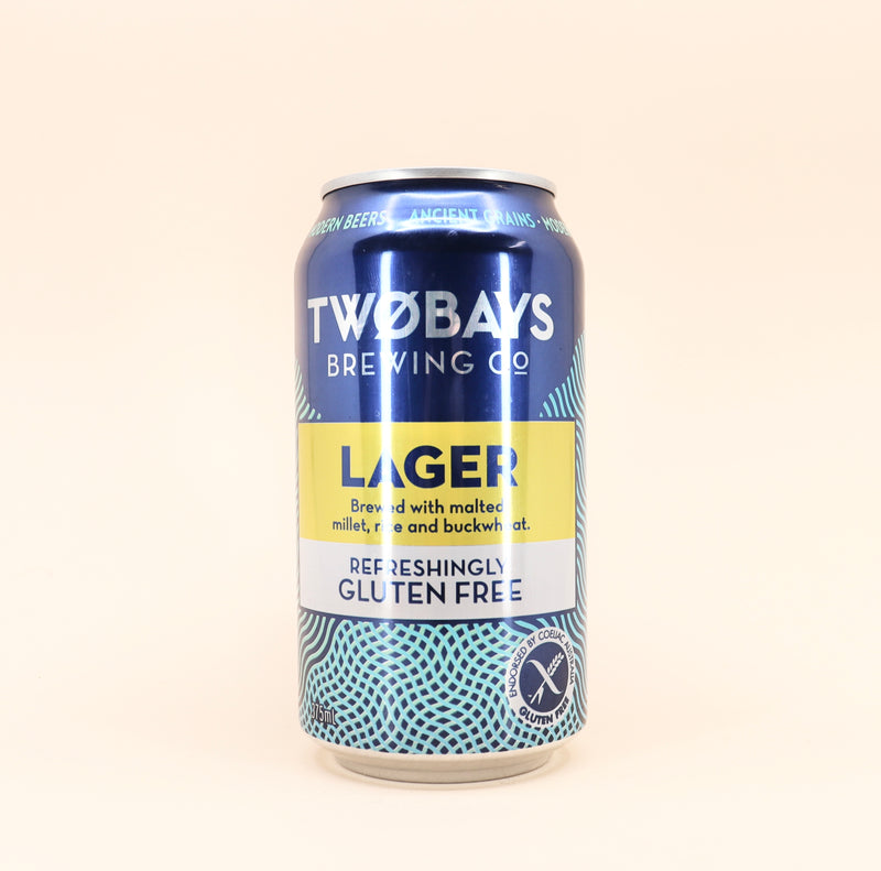 Two Bays Gluten Free Lager Can 375ml