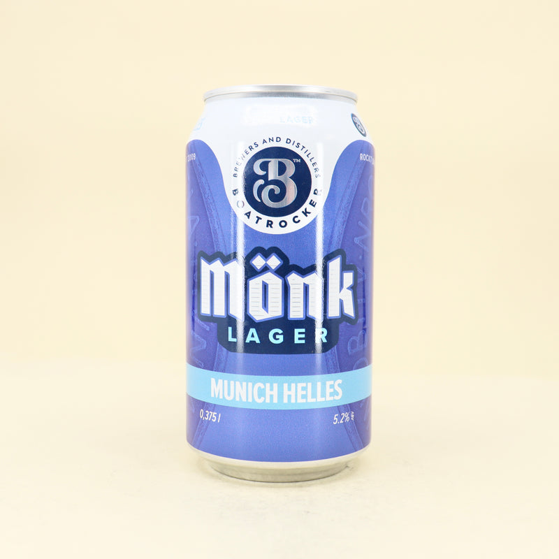 Boatrocker Monk Lager Can 375ml