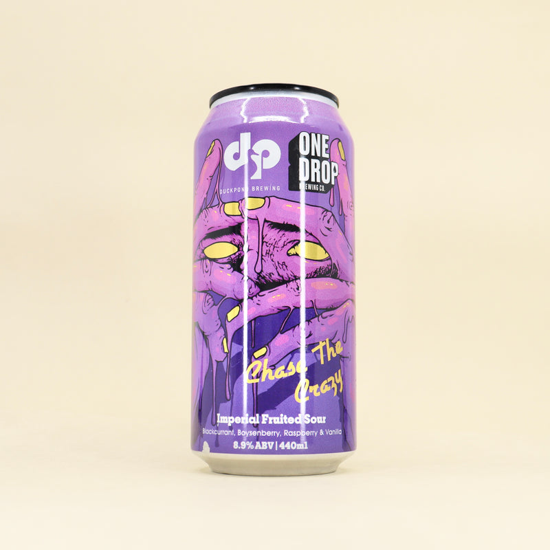Duckpond x One Drop Chase The Crazy Imperial Fruited Sour Can 440ml
