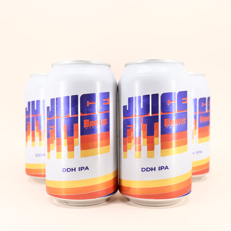 Banks Juice Fit DDH IPA Can 355ml 4 Pack