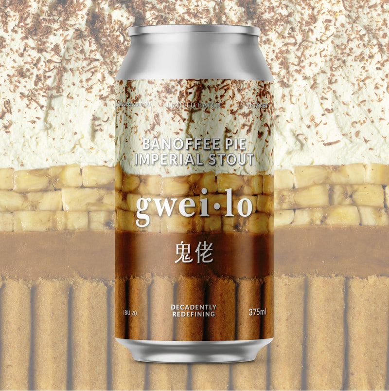 Gweilo Banoffee Pie Imperial Dessert Stout Can 375ml