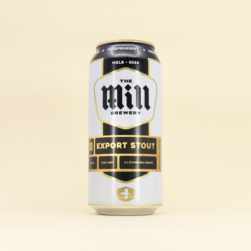 The Mill Export Stout Can 440ml