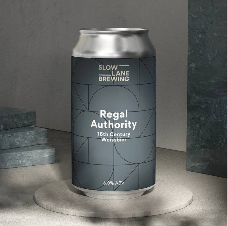 Slow Lane Regal Authority Weissbier Can 375ml