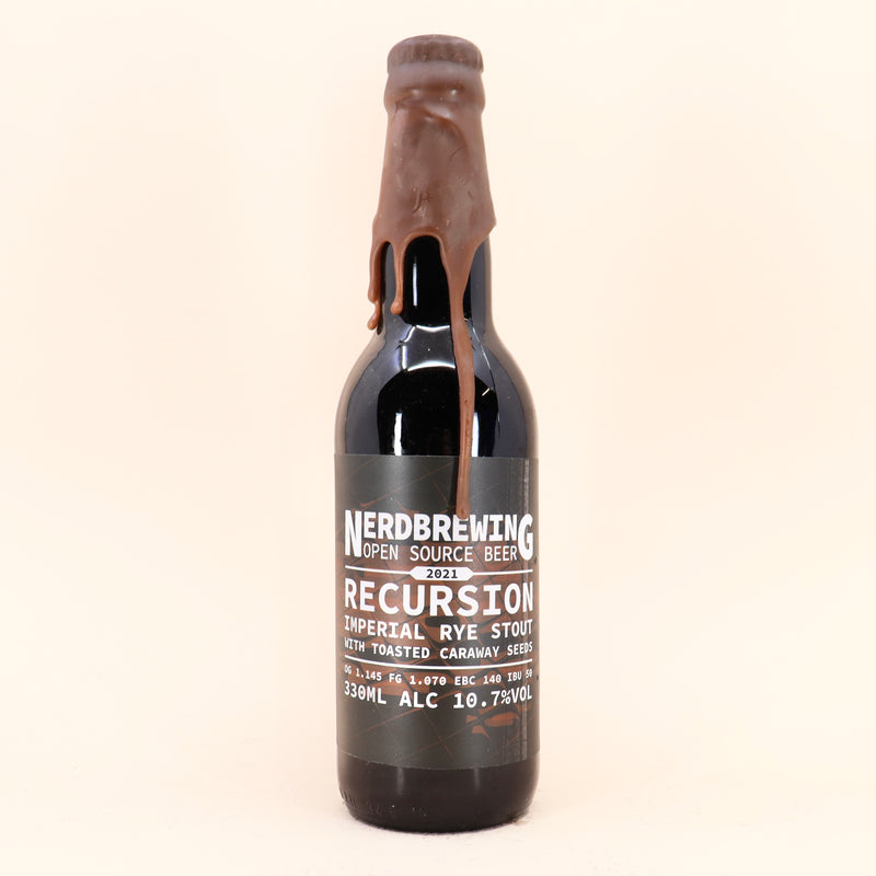 Nerdbrewing Recursion Imperial Rye Stout Bottle 330ml