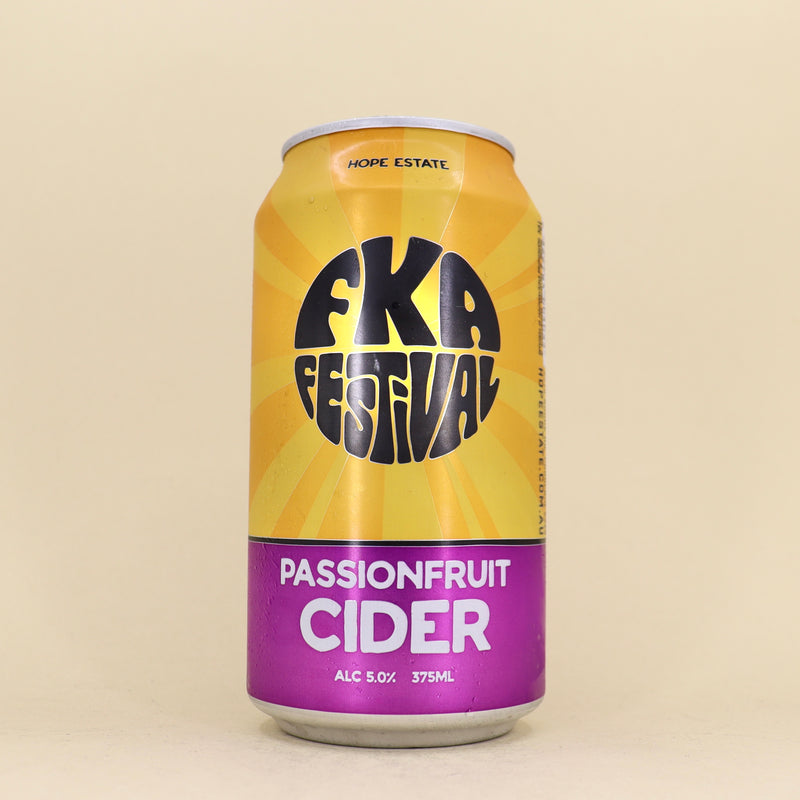 Hope Passionfruit Cider Can 375ml