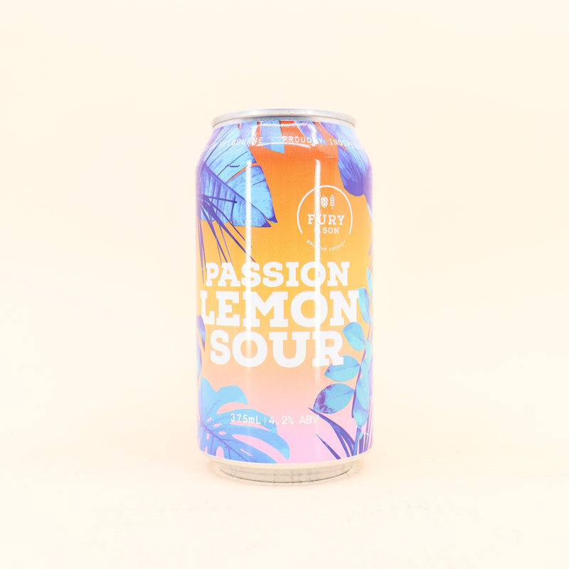 Fury & Son Passion Lemon Sour Can 375ml