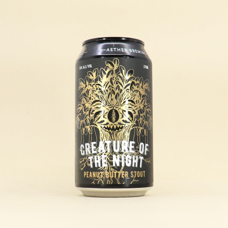 Aether Creature Of The Night Peanut Butter Stout Can 375ml