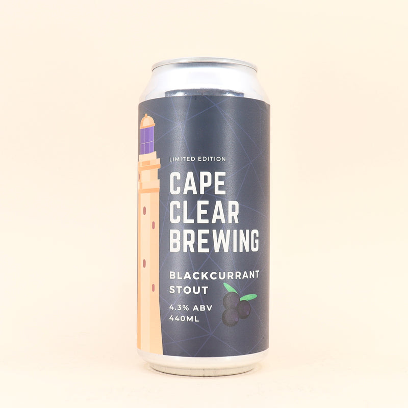 Cape Clear Blackcurrant Nitro Stout Can 440ml