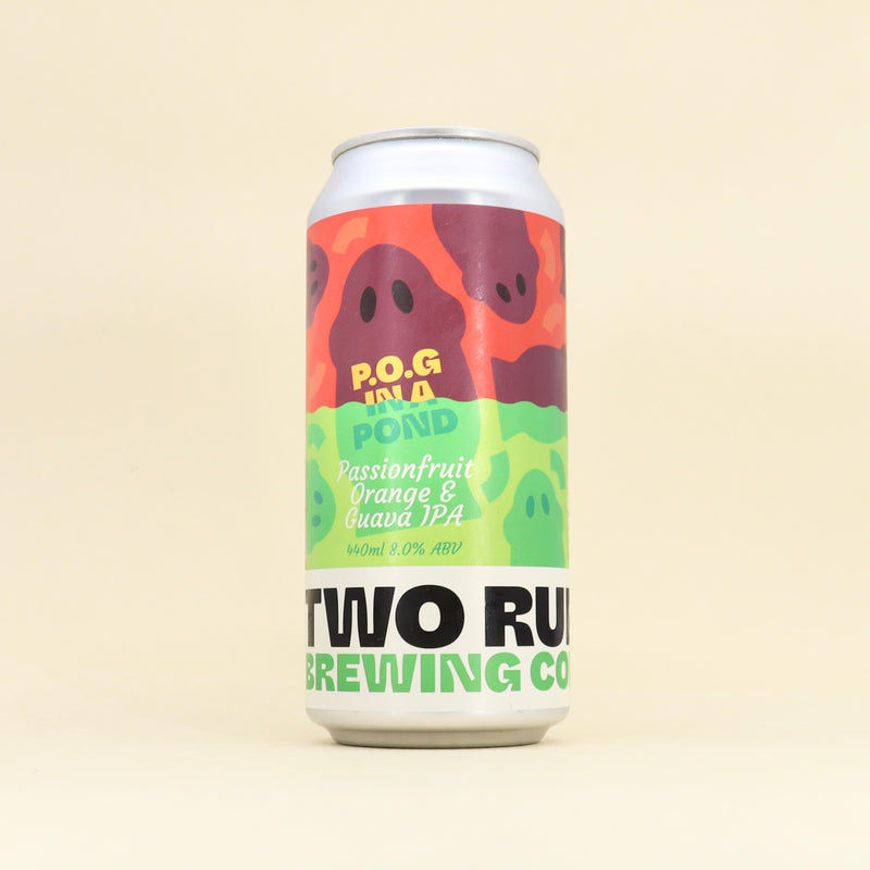 Two Rupees P.O.G In a Pond Passionfruit, Orange & Guava IPA Can 440ml