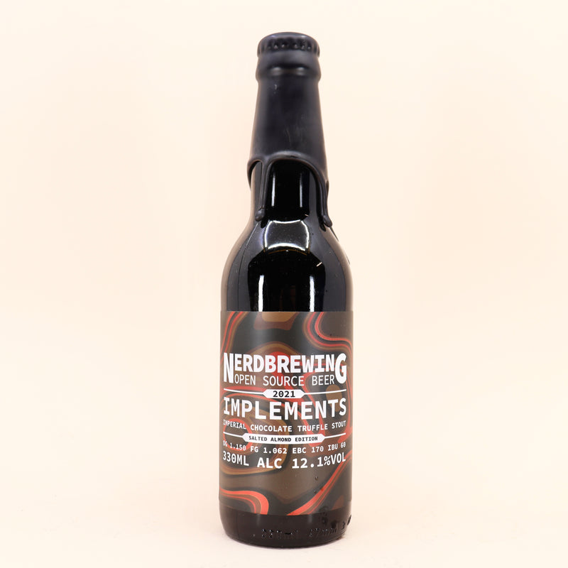 Nerdbrewing Implements Imperial Chocolate Truffle Stout Bottle 330ml