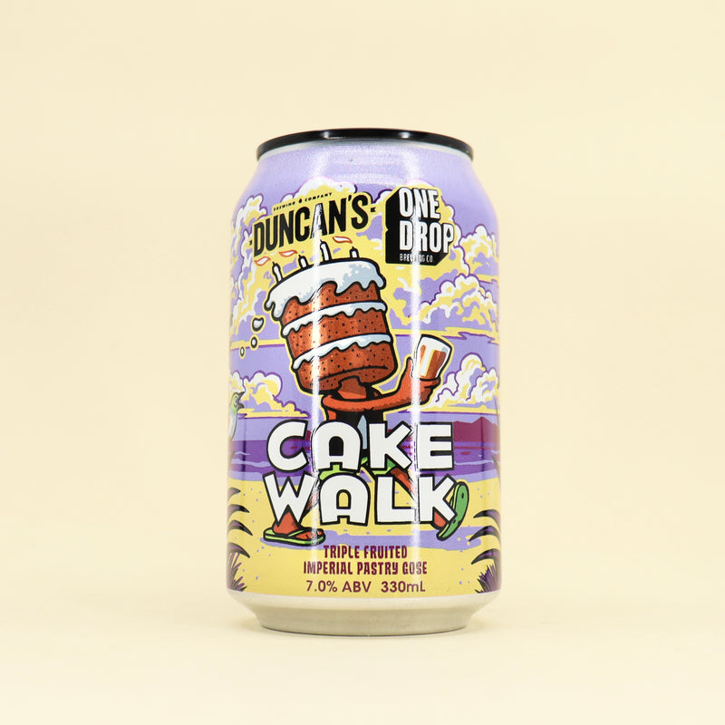 Duncan’s x One Drop Cake Walk Triple Fruited Imperial  Pastry Gose Can 330ml